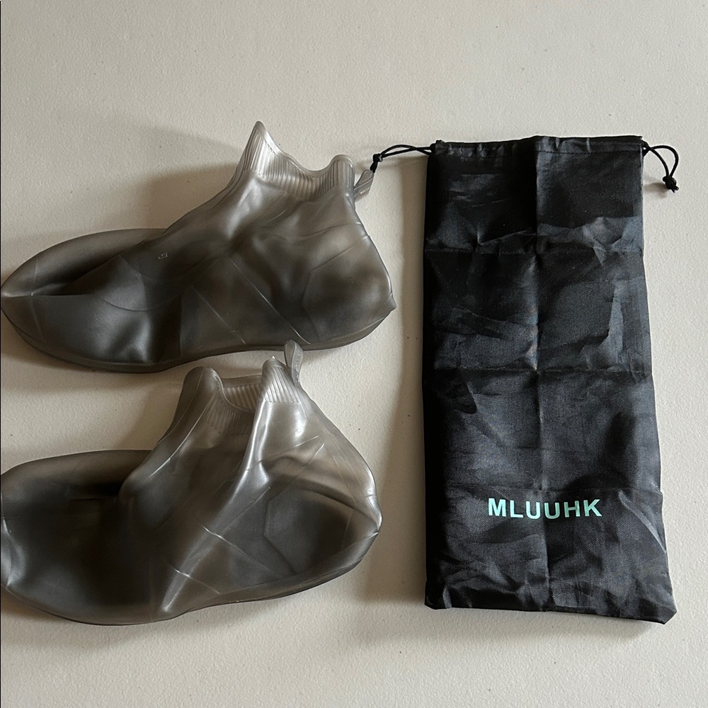 Gray Waterproof Shoe Covers